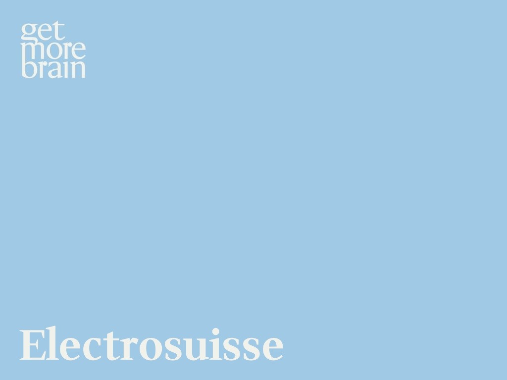 Get More Brain -Electrosuisse